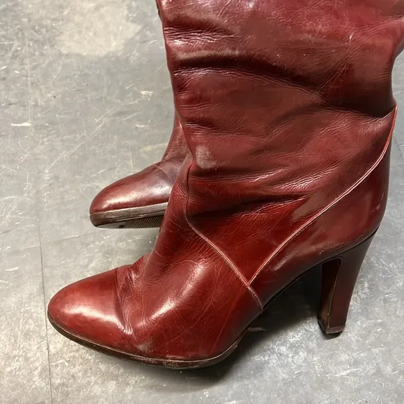 Susan Bennis Warren Edwards Vintage Boots Sz 7