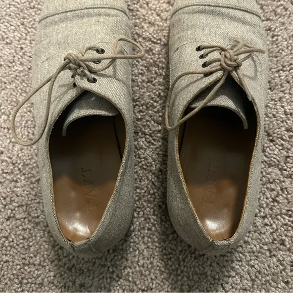 Taft Gray Suede Dress Shoes Size 9 US 42 EU Handcrafted In Spain