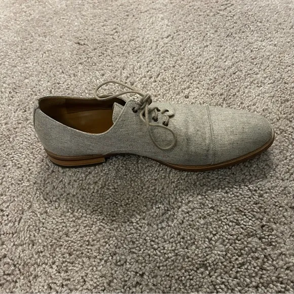 Taft Gray Suede Dress Shoes Size 9 US 42 EU Handcrafted In Spain