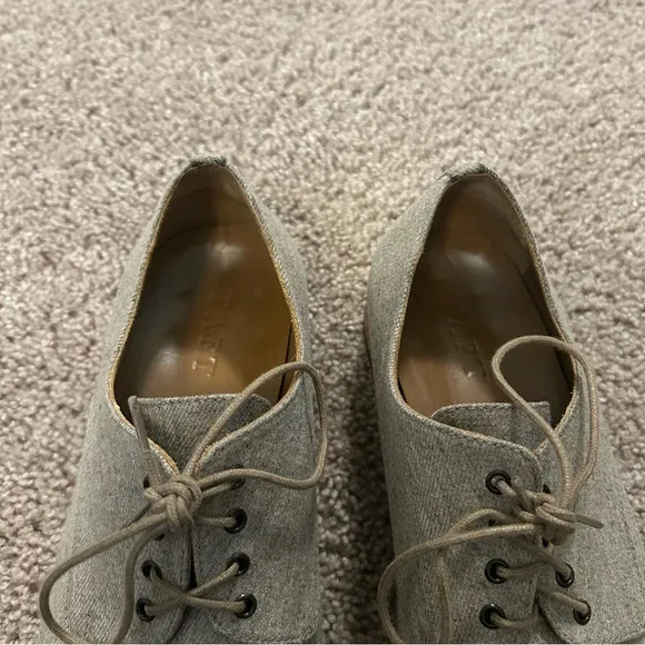 Taft Gray Suede Dress Shoes Size 9 US 42 EU Handcrafted In Spain