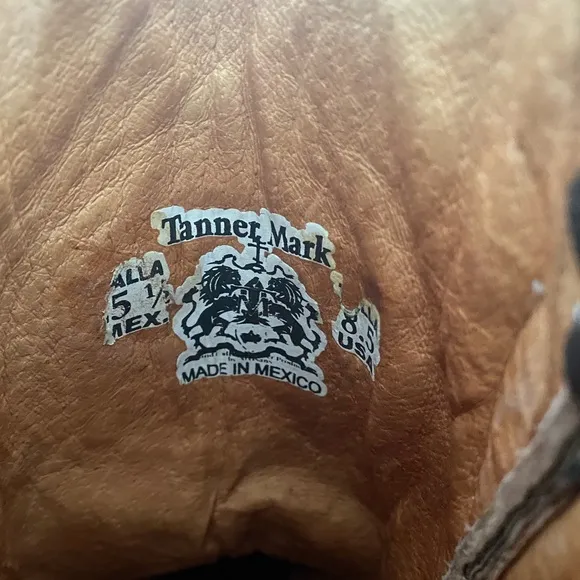 Tanner Mark “Live Your Dreams” Cowboy Boots Sz 8.5