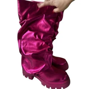 Tate McRae y2k Space Boots