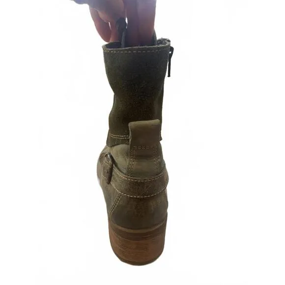 Teal Taos Vintage-Style Lace-Up Boots Size 39/US 8 - 8.5 EUC