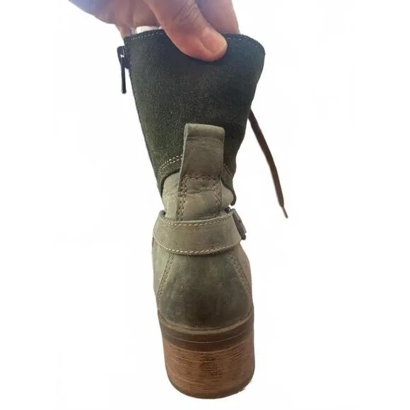 Teal Taos Vintage-Style Lace-Up Boots Size 39/US 8 - 8.5 EUC
