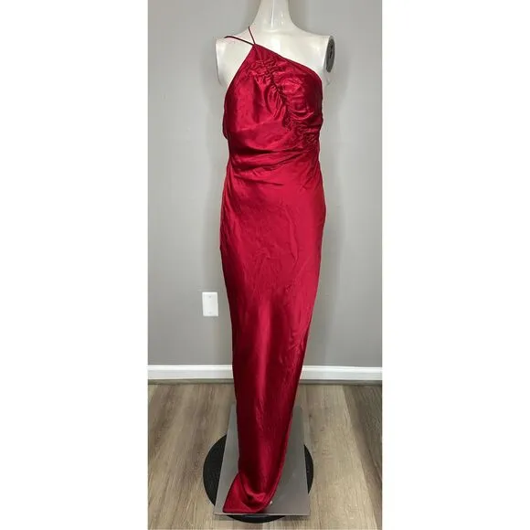 The Sei Leaf Silk Satin Gown Size 2 $1219