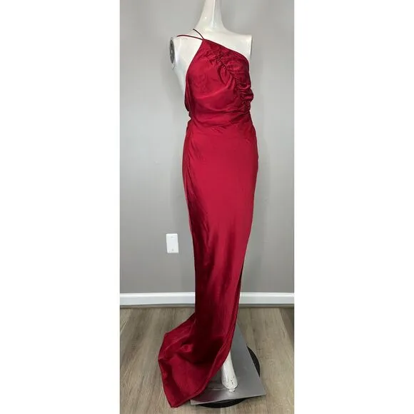 The Sei Leaf Silk Satin Gown Size 2 $1219
