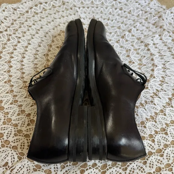 Thomas Bird Benson Wholecut Oxford Black Leather Shoes IT44 US11