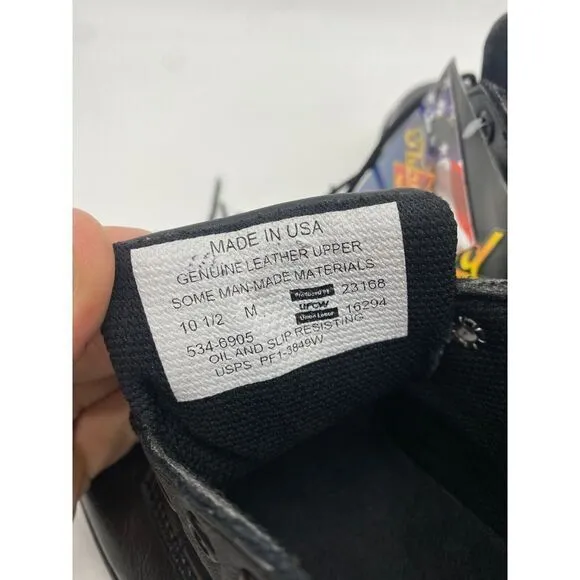 Thorogood Womens Shoes 10.5 M Black Soft Street Series Plain Toe Oxford 534-6905