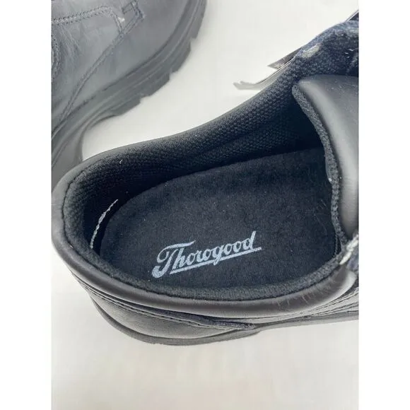 Thorogood Womens Shoes 10.5 M Black Soft Street Series Plain Toe Oxford 534-6905