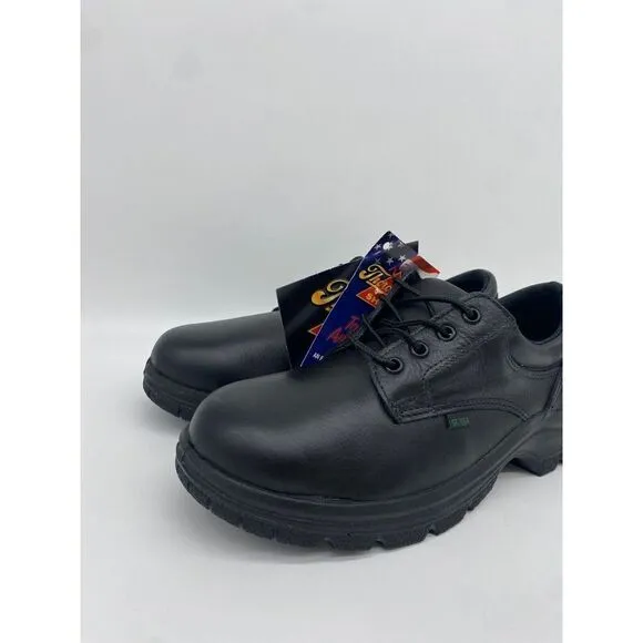 Thorogood Womens Shoes 10.5 M Black Soft Street Series Plain Toe Oxford 534-6905