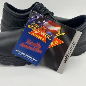 Thorogood Womens Shoes 10.5 M Black Soft Street Series Plain Toe Oxford 534-6905