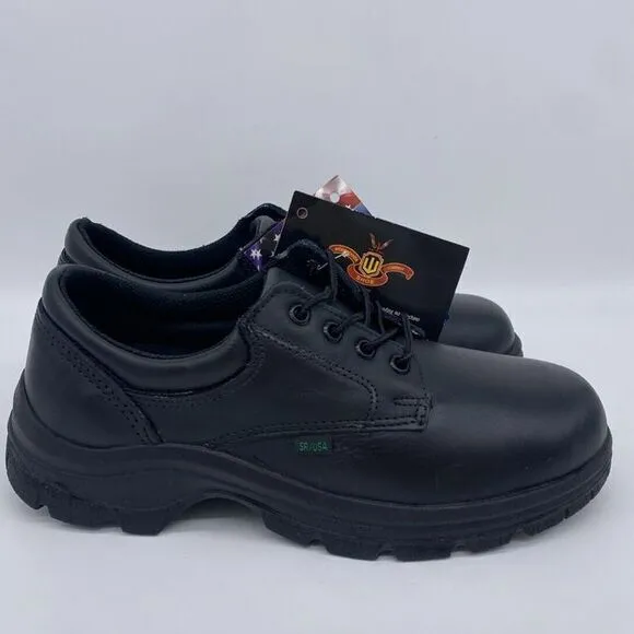 Thorogood Womens Shoes 10.5 M Black Soft Street Series Plain Toe Oxford 534-6905