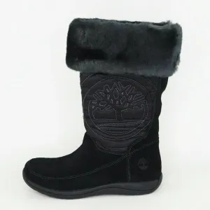 Timberland Hollyberry TL Pull-On Girls Womens Boots Winter Suede New