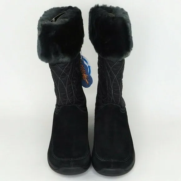 Timberland Hollyberry TL Pull-On Girls Womens Boots Winter Suede New