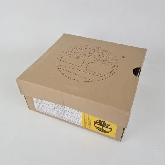 Timberland Roll Top TODDLER Glow Boots Waterproof Black Leather