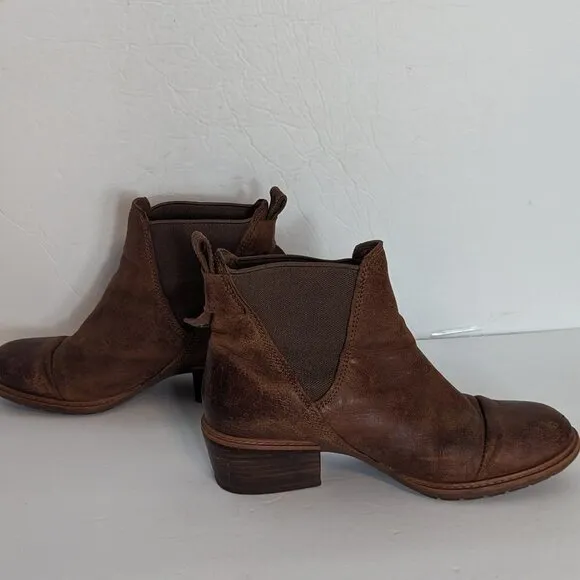 TIMBERLAND WOMEN'S BRYNLEE PARK CHELSEA BOOTS WESTERN BOHO SIZE 8.5