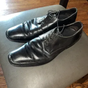 To Boot New York Adam Derrick Leather Black Dress Shoes