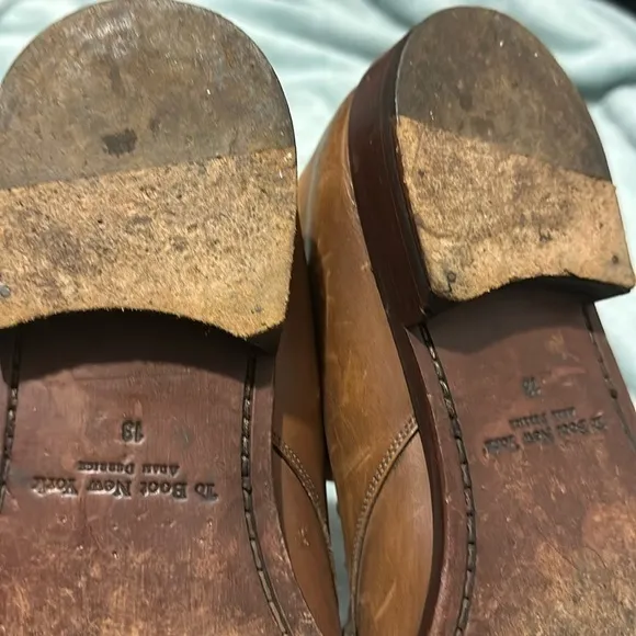 To Boot New York light Brown Penny Loafer Dress Shoes 13