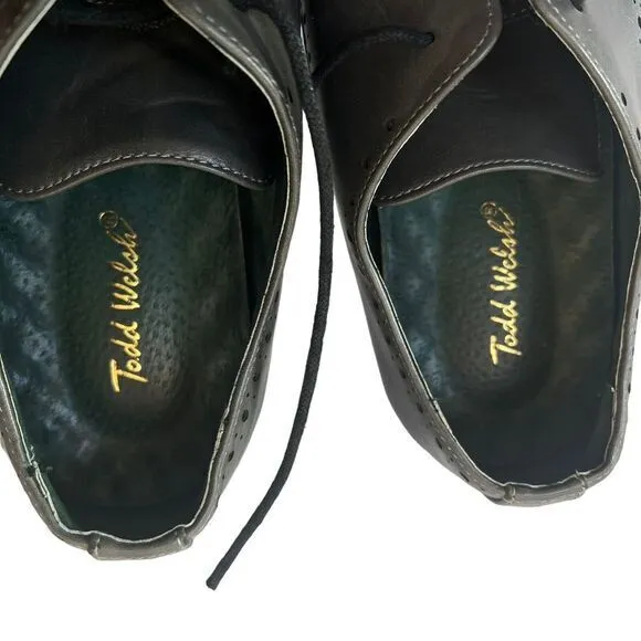 Todd Welsh Men's Dress Shoes Size 10‎ 1/2 D - Grey