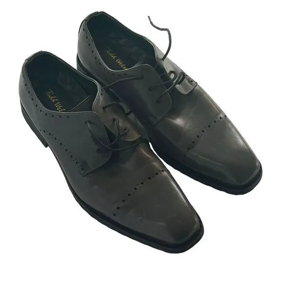Todd Welsh Men's Dress Shoes Size 10‎ 1/2 D - Grey