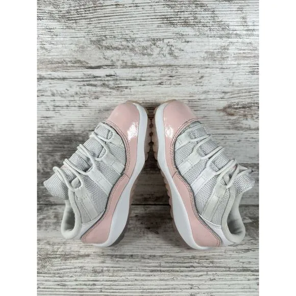 Toddler Nike Air Jordan 11 Retro Low 'Legend Pink' Pink/White Sneakers Sz 8C #2