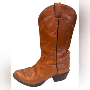 Tony Lama Cowboy Boots Men's Size 10.5EEE Vintage Style 5084 El Paso TX Western