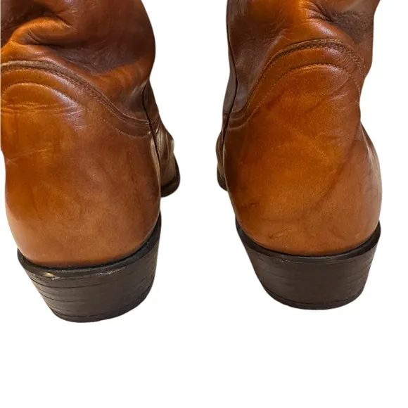 Tony Lama Cowboy Boots Men's Size 10.5EEE Vintage Style 5084 El Paso TX Western