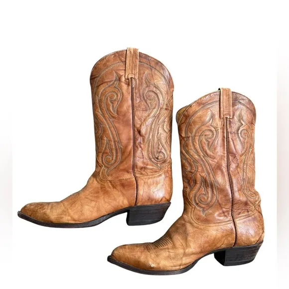 Tony Lama Vintage Boots 6123 Men's Size 12 EE Western Cowboy Boots