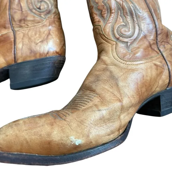 Tony Lama Vintage Boots 6123 Men's Size 12 EE Western Cowboy Boots