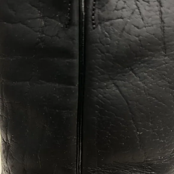 Tony Lama Vintage Western Cowboy BOOTS Men’s Black Leather Size 9D Embroidered