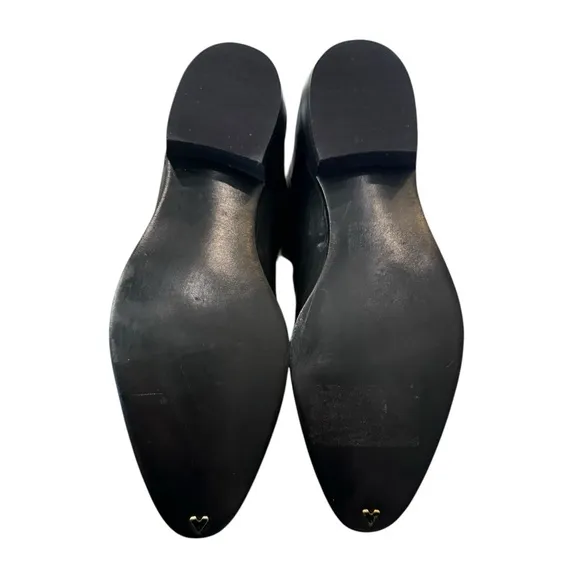 Tony Llama Women's Vintage Black Leather Silver Concho Cowboys Boots 9