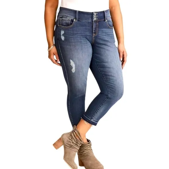 Torrid Denim Skinny High Waisted Jeggings size 24