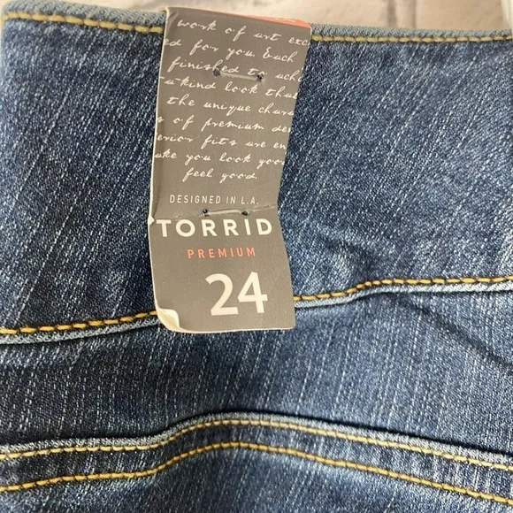 Torrid Denim Skinny High Waisted Jeggings size 24