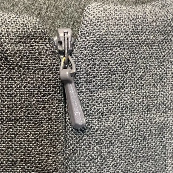 Tory Burch gray sleeveless mini dress wool blend sheath women’s size 4