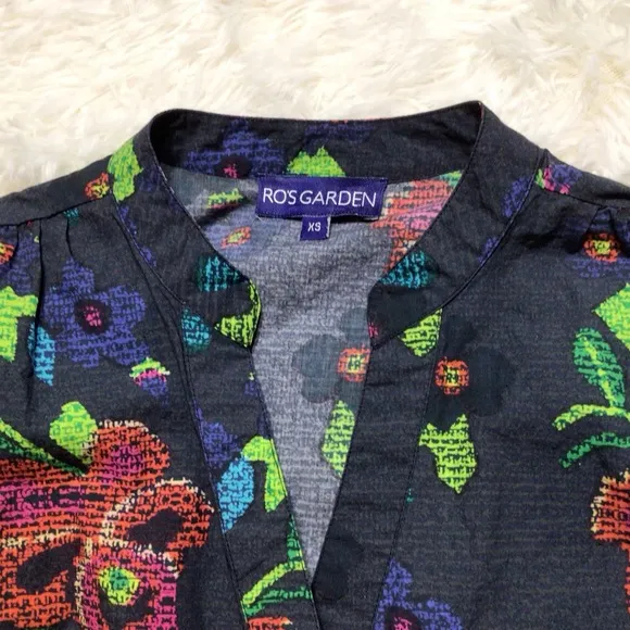 Tuckernuck Ro’s Garden Poplin Ines Anthropologie Dress Floral Edit Cotton XS S M