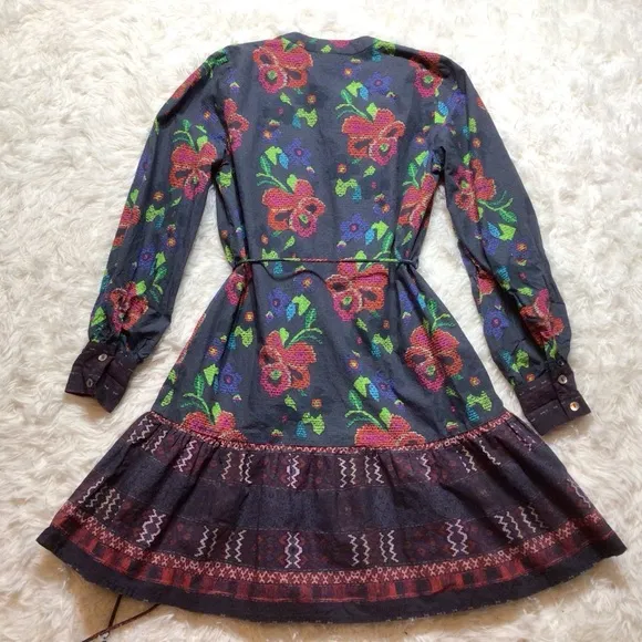Tuckernuck Ro’s Garden Poplin Ines Anthropologie Dress Floral Edit Cotton XS S M