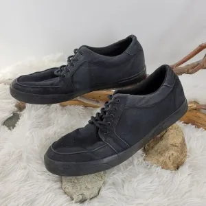 TUK canvas 90s retro shoes black