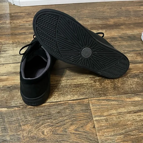UGG Black Sneakers Low-Top Design