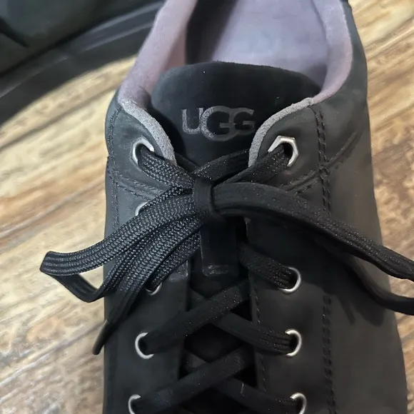 UGG Black Sneakers Low-Top Design