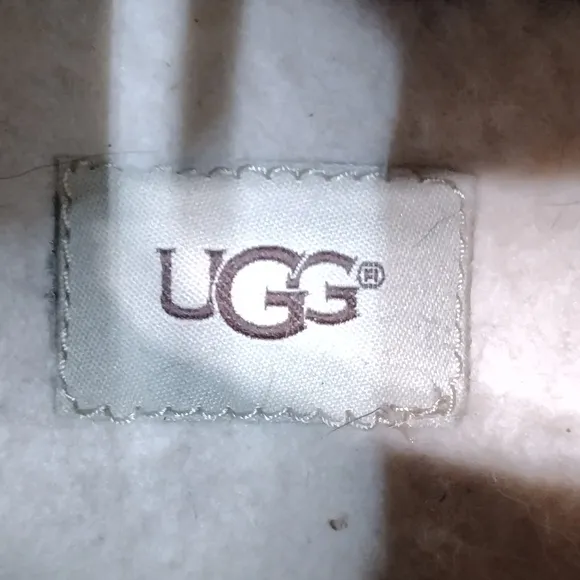 UGG Bonham Boots Women's 12 Brown Leather Distressed Boho Retro 90s Y2K