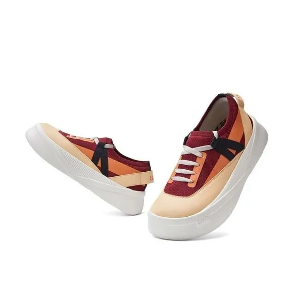 UIN Women's Fashion Sneaker Comfort Travel Shoes (Vibrant Walker Victoria IV)