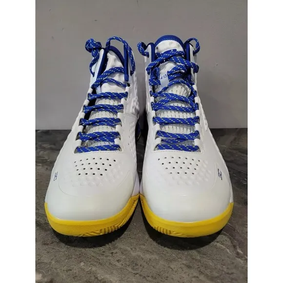 Under Armour Curry 1 Retro Dub Nation‎ Men's Basketball Shoes 8 3024397-101