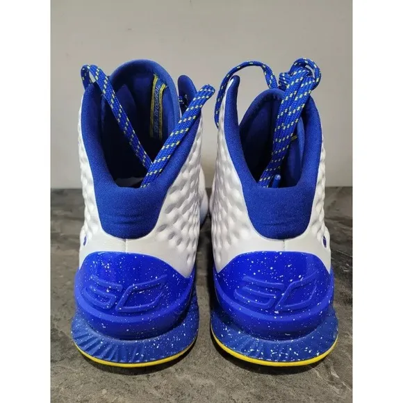 Under Armour Curry 1 Retro Dub Nation‎ Men's Basketball Shoes 8 3024397-101