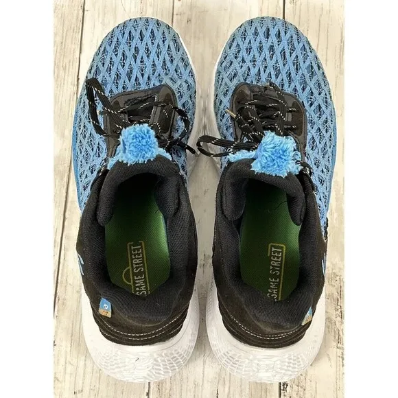 Under Armour Curry Flow 9 Cookie Monster Bball Shoes Sesame Street Shoe Size 12