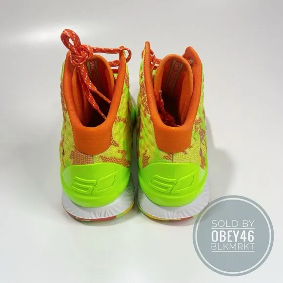 Under Armour x Sour Patch Kids Curry 1 Retro Basketball Shoes 3026196-300 Sz 11