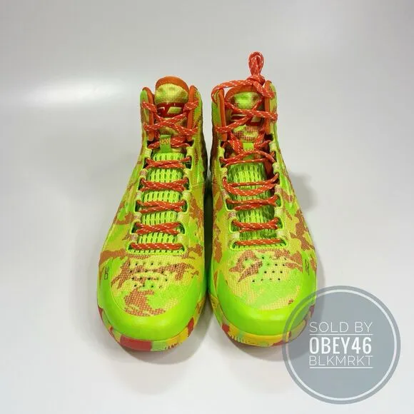 Under Armour x Sour Patch Kids Curry 1 Retro Basketball Shoes 3026196-300 Sz 11
