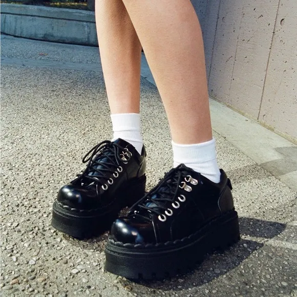 Unif Seek Chunky Heel Shoes