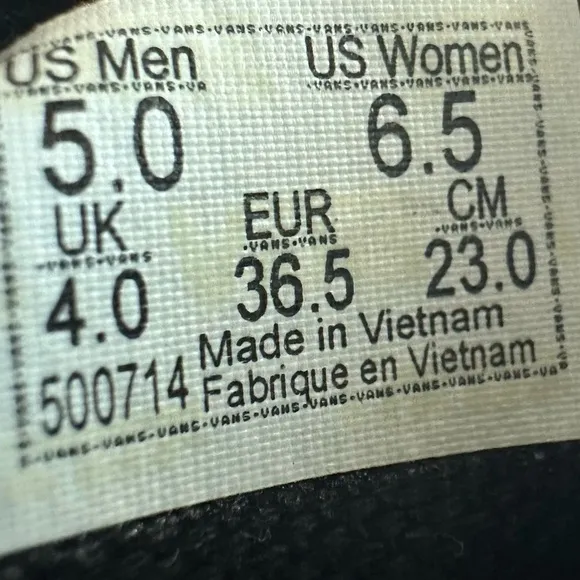 Unisex Shoes VANS Leopard Print Sneakers Lace Up Athletic Shoes Skateboard Shoes