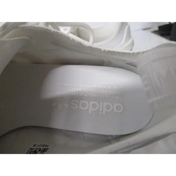USED Adidas Men's NMD_V3 'Triple White' -Size 10.5