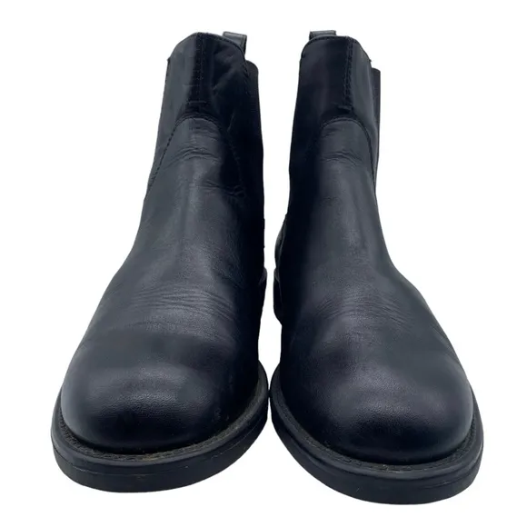 Vagabond Shoes Black Leather Chelsea Boots Ankle Classic Casual Womens Size 36